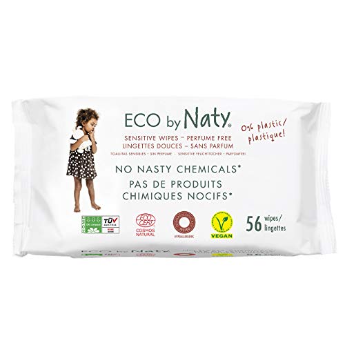 Nature Babycare - Toallitas desechables, 56 unidades