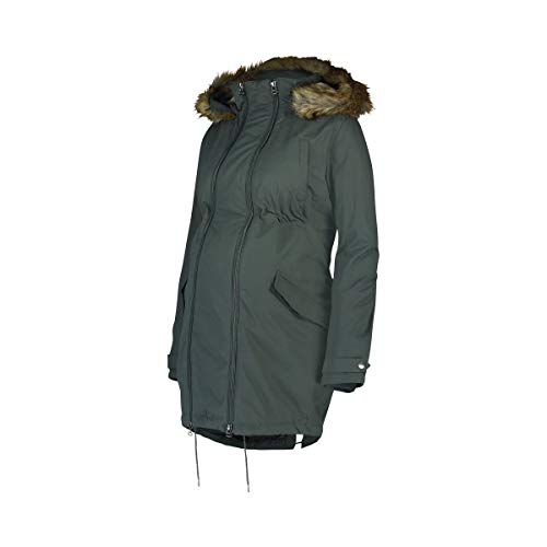 Noppies Jacket 2-Way Malin Chaqueta Premama, Verde (Urban Chic P282), 36 (Talla del Fabricante: X-Small) para Mujer