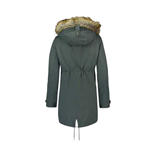 Noppies Jacket 2-Way Malin Chaqueta Premama, Verde (Urban Chic P282), 36 (Talla del Fabricante: X-Small) para Mujer