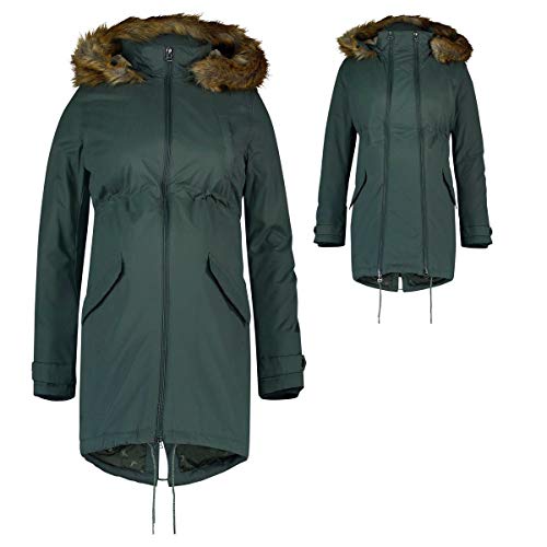 Noppies Jacket 2-Way Malin Chaqueta Premama, Verde (Urban Chic P282), 36 (Talla del Fabricante: X-Small) para Mujer