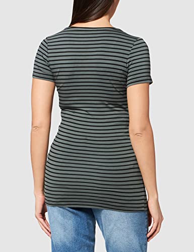 Noppies tee Nurs SS Yd Paris Camiseta premamá, Multicolor (Urban Chic Stripe P295), 36 (Talla del Fabricante: X-Small) para Mujer