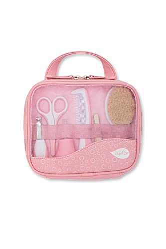 Nuvita 1136 - Set Para el Cuidado del Bebé – Estuche Para Cuidados e Higiene del Bebé - Kit para Uñas y Cabello - Aspirador Nasal – Ideal para Viajes – Libre de BPA – Marca Europea