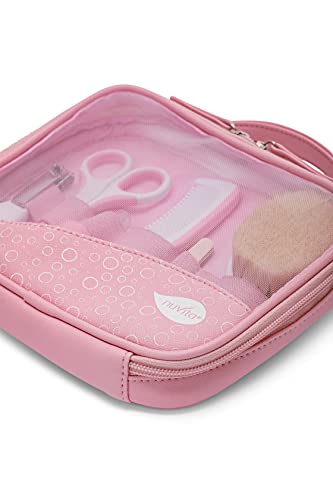 Nuvita 1136 - Set Para el Cuidado del Bebé – Estuche Para Cuidados e Higiene del Bebé - Kit para Uñas y Cabello - Aspirador Nasal – Ideal para Viajes – Libre de BPA – Marca Europea