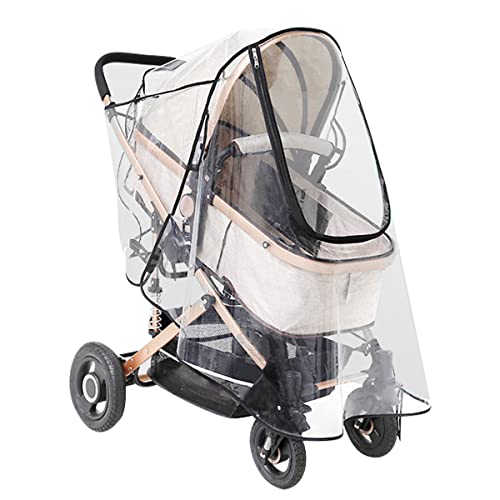 O³ Lola Kids Burbuja Lluvia Universal Silla Paseo Con 2x Gancho Carrito Bebe - Protector De Lluvia Universal Para Silla De Paseo- Protege De Lluvia – Viento – Humedad– Nieve- Con Ventana De Contacto