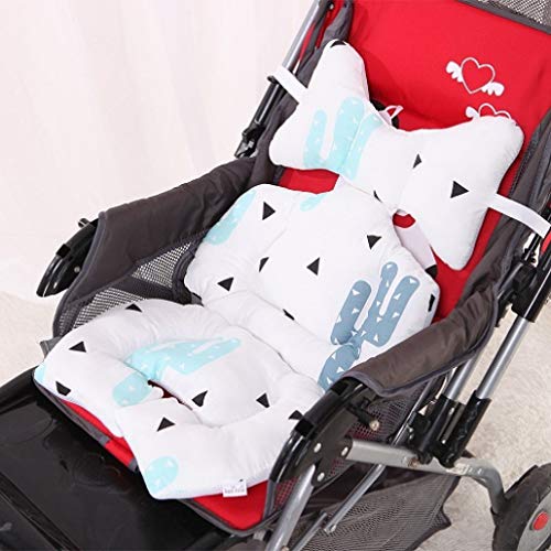 OLEEKA Cochecito Protección para el Cuello Almohadillas del Asiento Cojines Reposacabezas Infantil Niño pequeño Cojín de Seguridad para el automóvil Almohada de Soporte para el Cuerpo del bebé