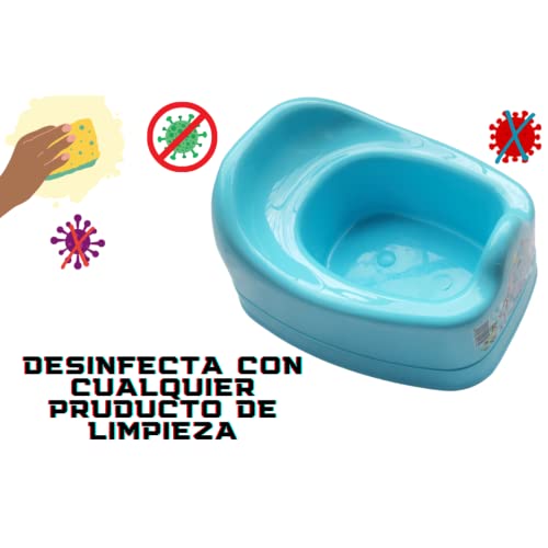 Orinal Infantil Portátil | Asiento Inodoro para Bebés y Niños Pequeños | Water Retrete Wc ideal para Aprender a ir al Baño | Orinales Adaptador Seguros y Cómodos | Accesorios para Bebe (ROSA)