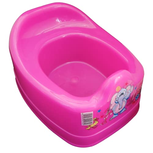 Orinal Infantil Portátil | Asiento Inodoro para Bebés y Niños Pequeños | Water Retrete Wc ideal para Aprender a ir al Baño | Orinales Adaptador Seguros y Cómodos | Accesorios para Bebe (ROSA)