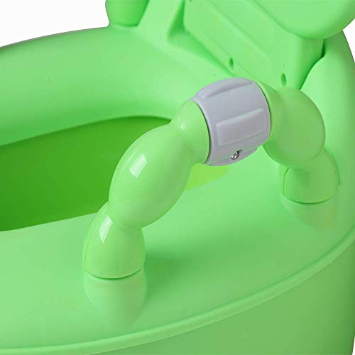 Orinal Infantil WC Niños Portatil: Bebe Orinales Infantiles Inodoro - Asiento Vater Water Niño Niña Urinario - Silla Urinal Bebes Bacinilla - Infant Inodoros Retrete Aprendizaje Portatiles Vaca Verde