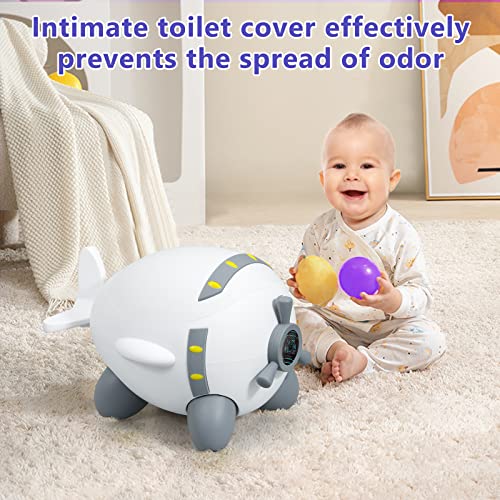 Orinales Infantiles WC Bebe Vater: Orinal Infantil Portatil Inodoro Water Niño Niña 1 2 3 Años Bater Urinario Silla Urinal Bacinilla Viaje Infant Aprendizaje Portatiles Retrete con Cojín Tapa Blanco