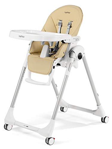 Peg Perego, Prima Pappa Follow Me, Trona, color Beige (Paloma)