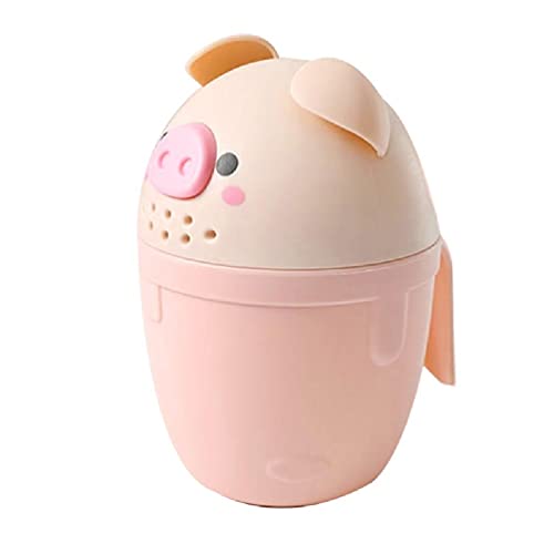 Piggy Shower Cup Water Toy Piscina Rociador de agua interior para baño Bebé Infantil Regadera interactiva Libre de moho Juguetes de baño para bebés 0-3 meses 12-18 meses sin molde plástico sin