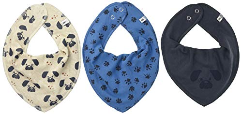 pippi Bandana Bib Boy Pañuelos Triangulares, Vallarta Blue, Talla única para Bebés