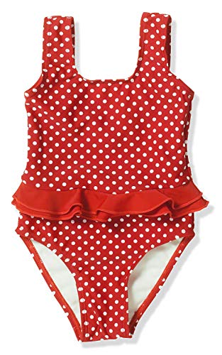 Playshoes UV Protection Swimsuit Traje De Baño, Rojo, 74-80 Niñas