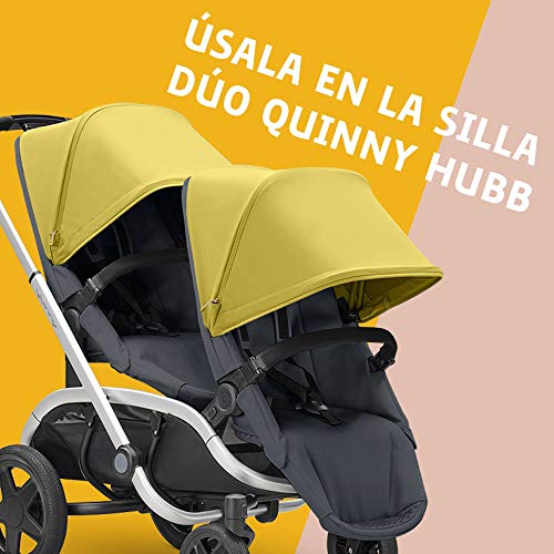 Quinny Hubb, Apoyabrazos para el asiento del cochecito Quinny Hubb Mono o el asiento del cochecito Quinny Hubb Duo, color black (negro)