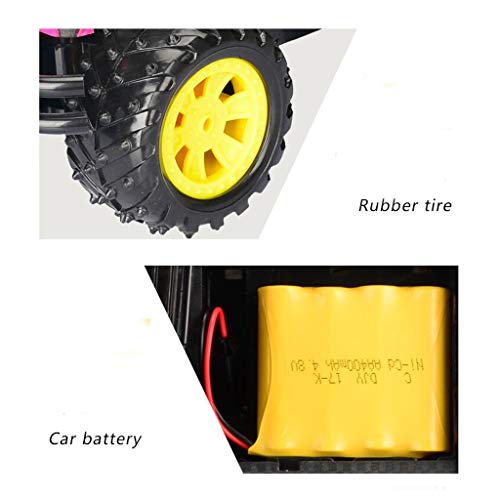 RC Car, Graffiti RC Cars Juguetes para niños para niños Niñas, todo terreno 4WD Vehículo todo terreno con control remoto, 1:14 Carreras de camiones Monster Truck Offroad, Vehículo eléctrico para niños