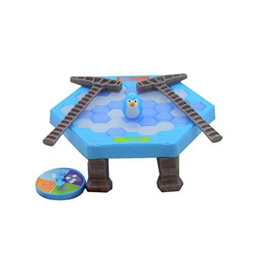 RRunzfon Juego de Mesa de Rompecabezas Creativo Guardar Icebreaker Beat Penguin Toy Knock Ice Cube Toy Kids Toy Padre-Child Juego Interactivo 1Set Fat Penguin Type, Icebreaker Beat Penguin Toy,