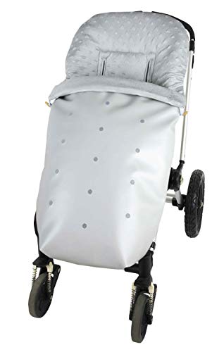 Saco Silla Paseo Polar Polipiel Gris - MODIN -