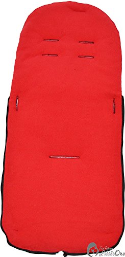 Saco/Cosy Toes Compatible con Quinny Buzz rojo