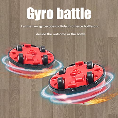 SanCiYu Robot Gyro Toy, DIY Mini Robot Pull Back Inercia Gyroscope Little Robot Toy Spinning Top Puzzle Robot Inteligencia de Juguete para niños Mayores de 6 años