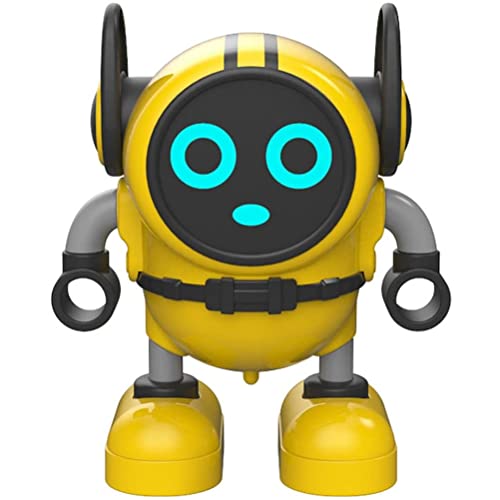 SanCiYu Robot Gyro Toy, DIY Mini Robot Pull Back Inercia Gyroscope Little Robot Toy Spinning Top Puzzle Robot Inteligencia de Juguete para niños Mayores de 6 años