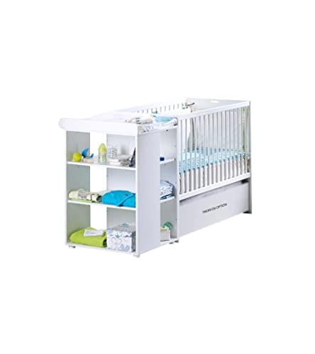 Sauthon lit combiné transformable eloi 60x120cm