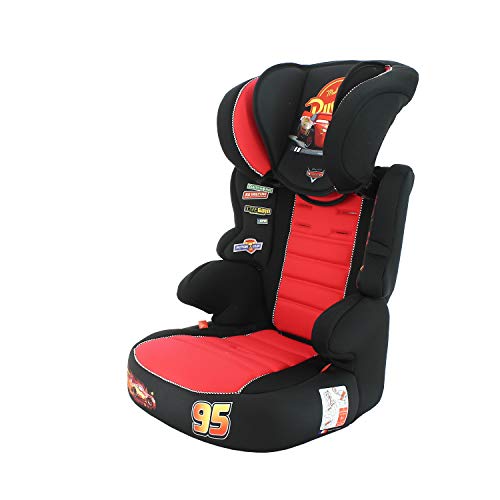 Silla de coche elevador BEFIX grupo 2/3 (15-36kg) - 4 estrellas ADAC -Cars Disney luxe