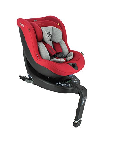 Silla de coche I-Size O3 LITE con rotación de 360° - 40-105 cm - NADO x MIGO (rojo)