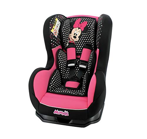 Silla de coche para Bebe COSMO grupo 0/1 (0-18kg) con proteccion lateral -Minnie