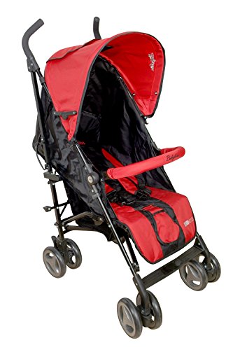 Silla de paseo para bebé. Silleta para bebé babykiss roja. De regalo burbuja universal para lluvia