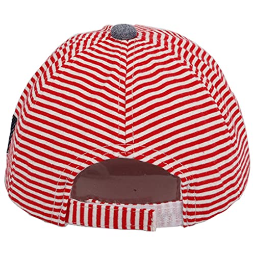 Snyemio Gorra de Béisbol Bebé Rayas Sombrero del Sol Anti UV Verano para Niño Niña