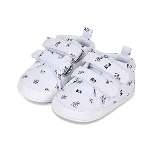 Sterntaler Baby-Schuh, First Walker Shoe Unisex bebé, Blanco, 15 EU