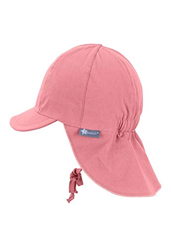 Sterntaler Schirmmütze m. Nackenschutz 1512131 Gorro para Clima Fro, helllila, 53 para Bebés