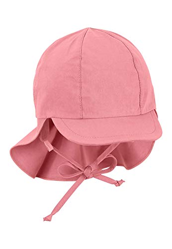 Sterntaler Schirmmütze m. Nackenschutz 1512131 Gorro para Clima Fro, helllila, 53 para Bebés