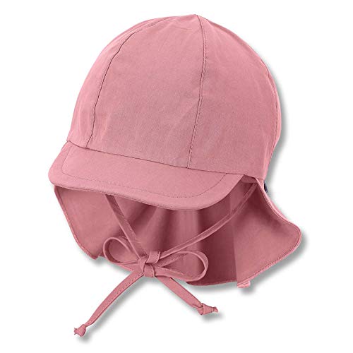 Sterntaler Schirmmütze m. Nackenschutz 1512131 Gorro para Clima Fro, helllila, 53 para Bebés