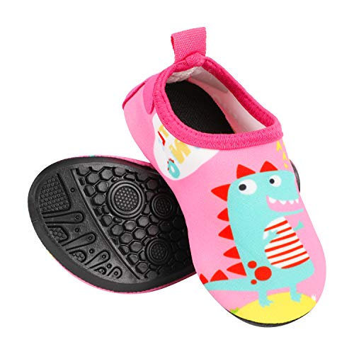 TAGVO Zapatos de Agua Baby Girl Girl, Zapatos de Natación de Calcetines Aqua Swim Calzados Descalzos para Piscina de Playa