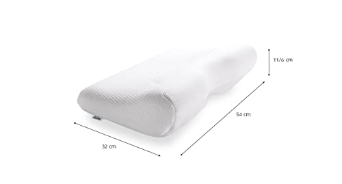 TEMPUR Millennium - Almohada ergonómica de Espuma viscoelástica (tamaño Mediano)