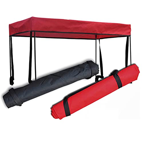 Toldo de toldo, para ir de compras/acampar - Carro plegable Plegable Empuje manual para exteriores Accesorios de carrito de carro portátil - Toldo de carro plegable: protección contra la lluvia y el