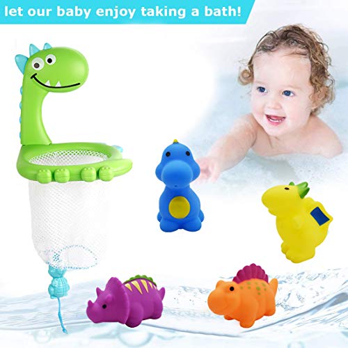 Tomicy Juguetes Bebe para Bañera,Juegos de Agua Orgsnizador Baño Mini Canasta a Los Niños Juguetes Educativos para La Bañera Juguetes Piscina Bebes Juguete de Baño