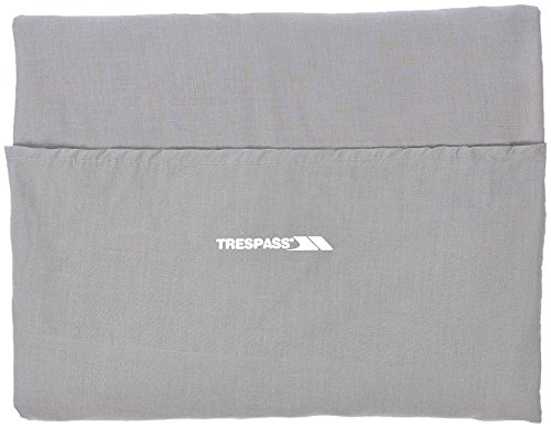 Trespass Kids Slumber - Sábanas de Saco de Dormir de Acampada Infantil, Color Gris