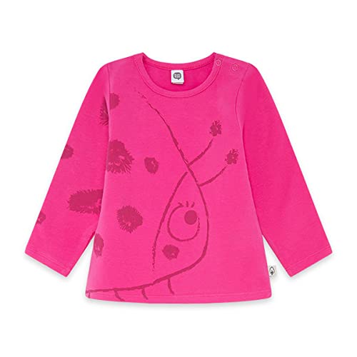 Tuc Tuc Camiseta Punto Mariquita NIÑA Fucsia BASICOS Baby FW21, Rosa, 4A Chicas