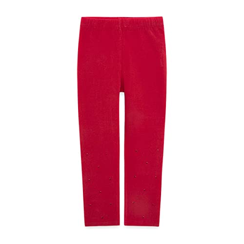 Tuc Tuc Legging Punto Estrellas NIÑA Rojo BASICOS Baby FW21 Leggings, 18M Chicas