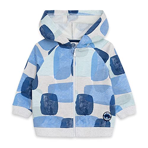 Tuc Tuc Sudadera Felpa con Capucha Y Cremallera NIÑO Azul Glaciar FW21, 18M para Bebés