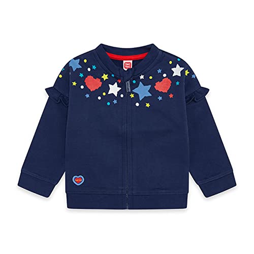 Tuc Tuc Sudadera Felpa Cremallera NIÑA Azul SUPERFREAKS FW21, 18M para Bebés