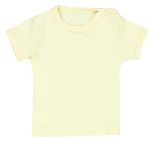 TupTam Camiseta de Bebé para Niña Manga Corta Estampado Colorido Pack de 5, Multicolor 3, 74