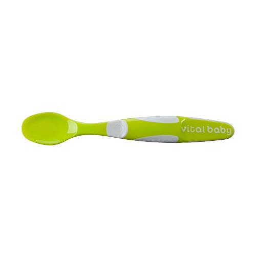 Vital Baby Nourish Start - Cucharas de destete, puntas flexibles y suaves, cucharas infantiles sin BPA, 4 meses + (paquete de 5)