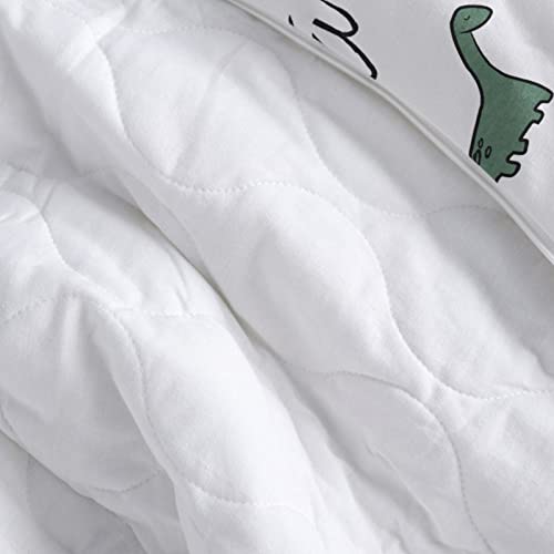 wetry Saco de Dormir con Pies e Mangas Extraíbles para Bebés Niños Unisex Cómodo Algodón Otoño Invierno Mantener Caliente Pijama Manta