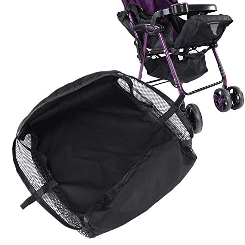 Wytino Canasta de Cochecito, 1Pc Niño Troller Canasta Inferior de Cochecito Carrito Buggy Carrito de Almacenamiento Estuche Organizador Bolsa