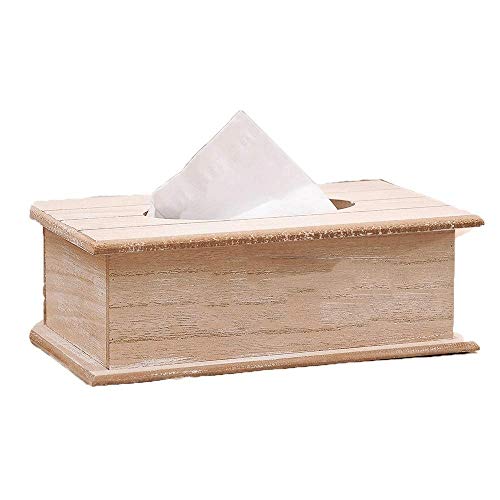 XYZMDJ Se Adapta a Todas Las Cubiertas de Caja de pañuelos for Kleenex, Preferencias, Envision y más, Cajas de Papel rectangulares aptas, Oficina (Color : B, Size : 27x15.5x9.5cm)