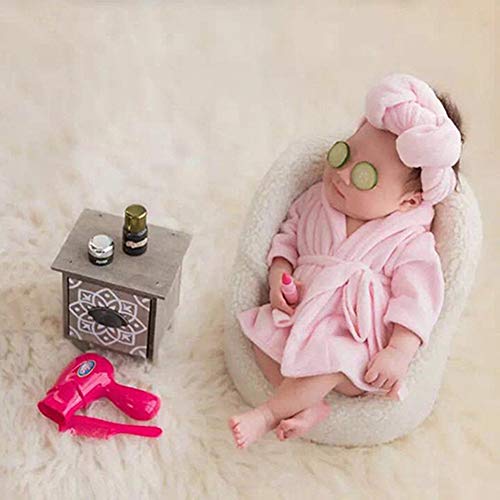 yinyinpu Ropa Recien Nacido NiñO Ropa Recien Nacido NiñA Fotografía Apoyos de la Foto Accesorios para bebé niña Bebé recién Nacido Niña 3-6months,Pink