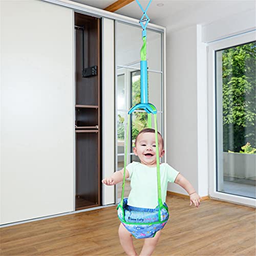 Yoye Jolly Jumper - Soporte para jerséis y mecedoras - Ejercitador de bebé - Jersey de bebé, Hamaca de Puerta de bebé Duradera y suéter de Columpio para niños pequeños de 6 Meses a 2 años de Edad